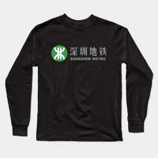 Shenzhen Metro Logo Long Sleeve T-Shirt